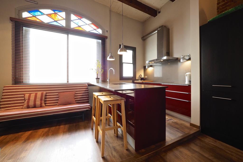 Gracia Terrace Design Apartment Barcelona Bagian luar foto